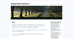 Desktop Screenshot of angelaporter.org